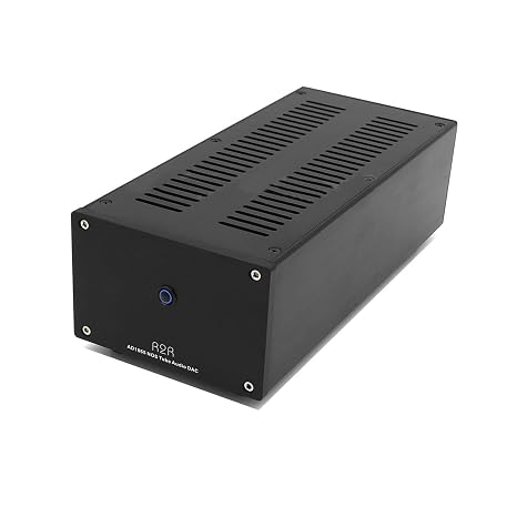 R2R DAC Audio Decoder AD1865 NOS Vacuum Tube Buffer 6N11 6Z4 Converter | High-End R2R NOS Architecture DAC Audio Decoder with Dual AD1865, 6N11 Tube Buffer & 6Z4 Rectifier for Pure Analog Sound