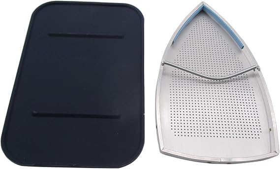 CKPSMS Brand -1SET Ironing Shoe & Silicon Iron Rest Compatible with/Replacement for Silver Star Brand ES-85AF ES-94A ES-300 Electric Steam Iron