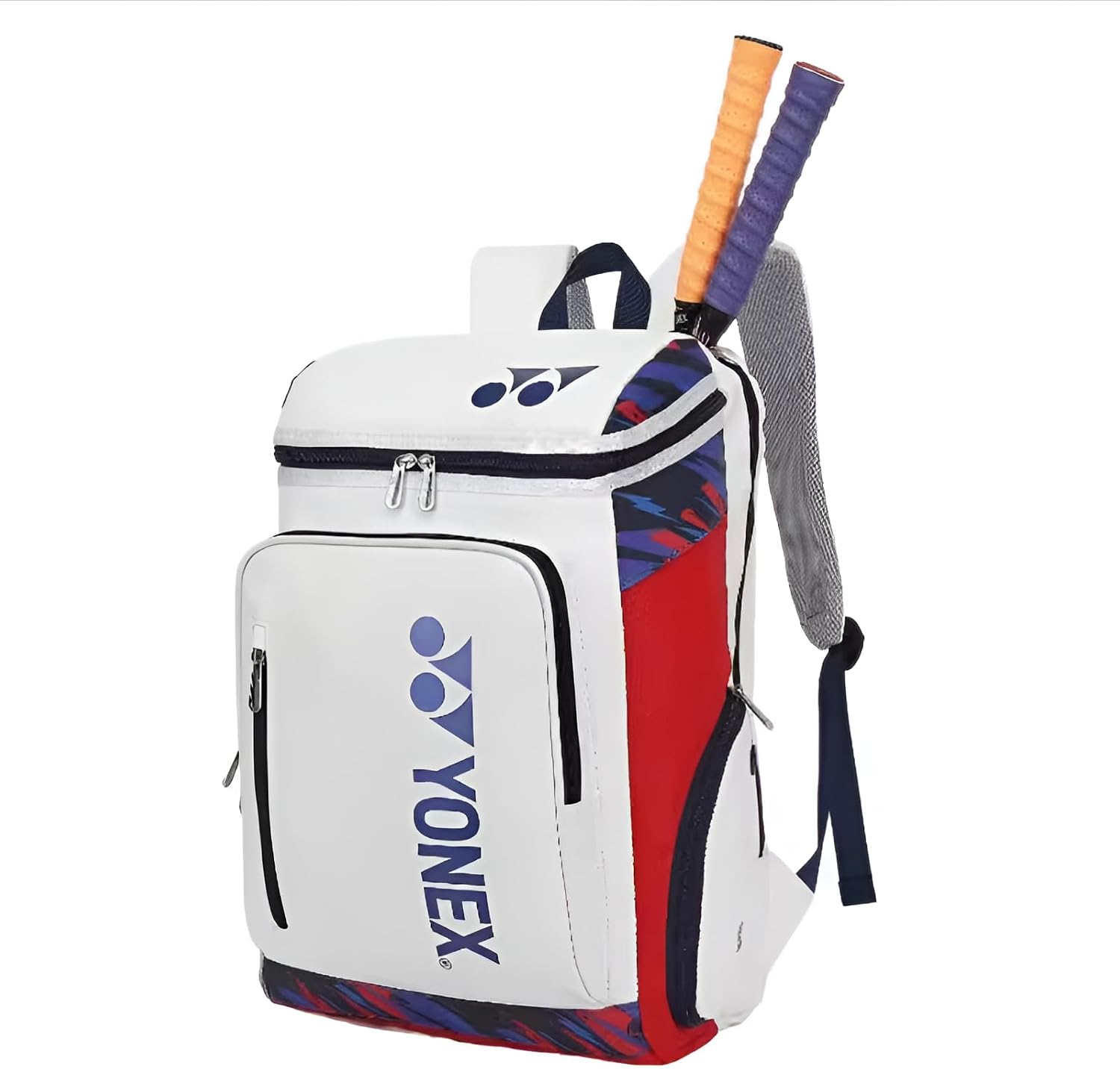 YONEX BA1408 Backpack, Quality Large Capacity Bag, Multi-Compartments for Tennis and Badminton, Sperate Shoe Compartment.