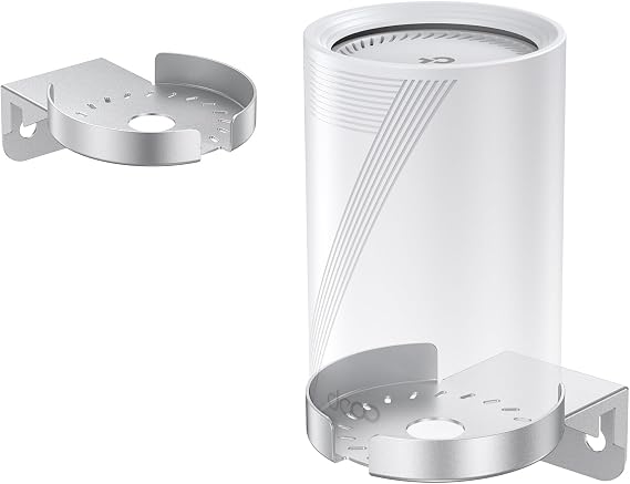 Wall Mount for TP-Link Deco WiFi 7 (BE63/BE65/BE67/BE68) & XE75 Pro/X80/X75, Heavy Duty Stainless Steel Holder with Cable Management, Space-Saving Cooling Stand, 1 Pack