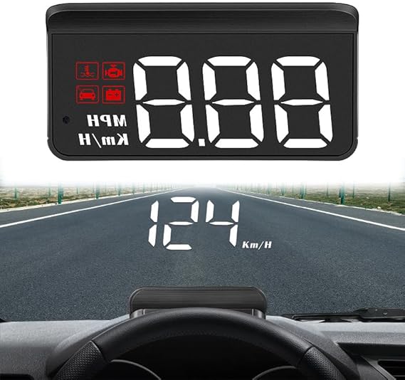 Heads Up Display for Cars for Toyota Crown 13th 2009-2011-pr, OBD2 Auto HUD Projector Screen for Windshield with GPS Digital Speed Display Automatic Brightness Adjustment