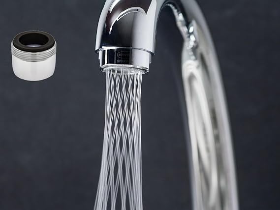 Neoperl Soft Elegant Faucet Aerator Stream Water Saving Bathroom PCA Low Flow Mikado Spray 1007490267 (Blue 1.0 gpm)