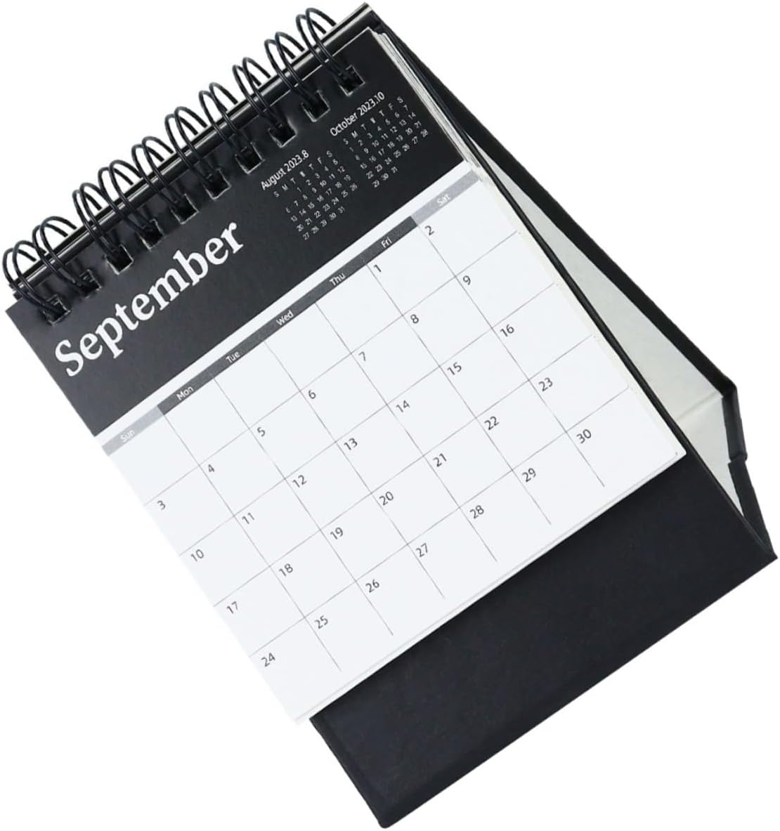 NUOBESTY Minimalist Desk Calendar Creative Decorative Standing Calendar for Home Office and Design Material for Planning and Organization
