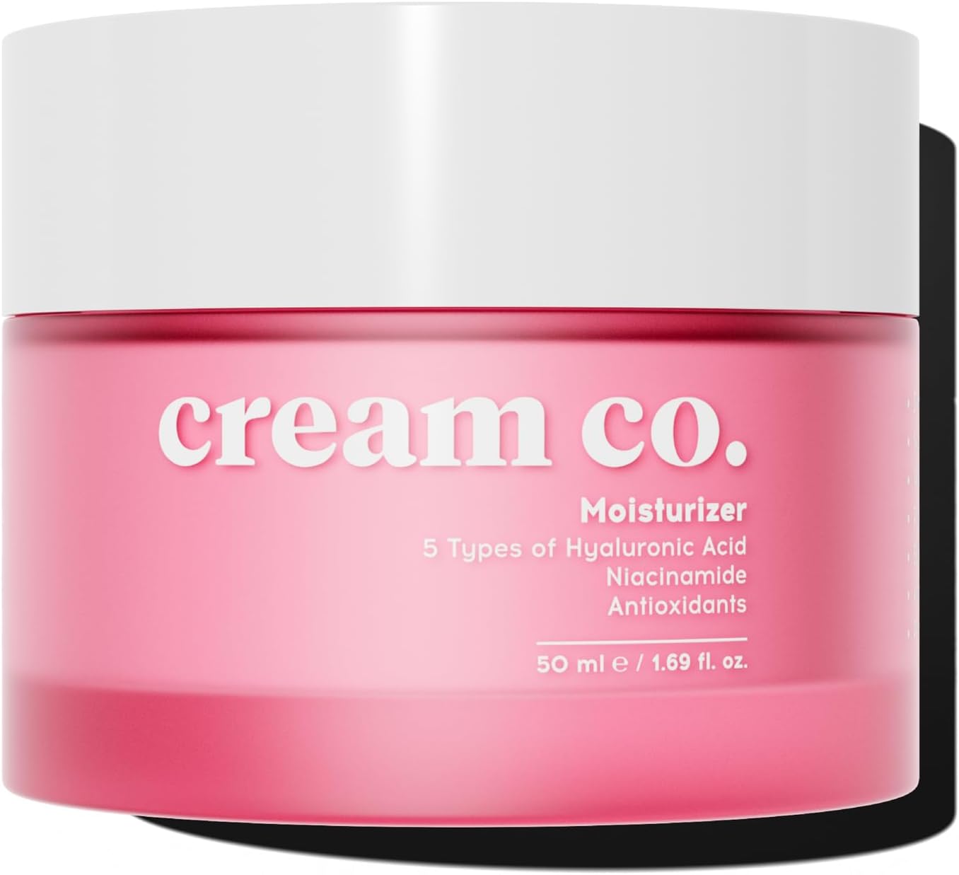 Cream Co. Water Based Moisturizer Moisturizing Brightening Face Cream, Hyaluronic Acid, 50 ML, All Skin Types
