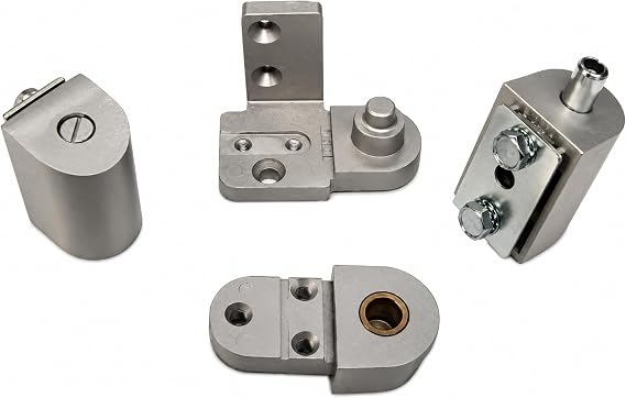 Pacific Doorware YKK Style Storefront Door Pivot Hinge Set - Left, Aluminum