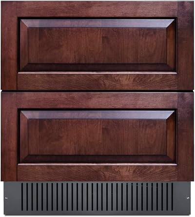 Summit 30 2-Drawer Refrigerator, Indoor or Outdoor, 5.42 cu.ft, Panel Ready* (Panels Not Included), Stainless Steel- SPR3032DPNR