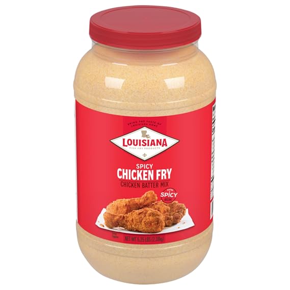 Louisiana Fish Fry Spicy Chicken Fry Batter, 1 Gallon