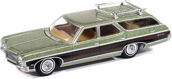 Auto World 64452 Muscle Wagons 1:64 19 1970 Car Kingswood Series B Green