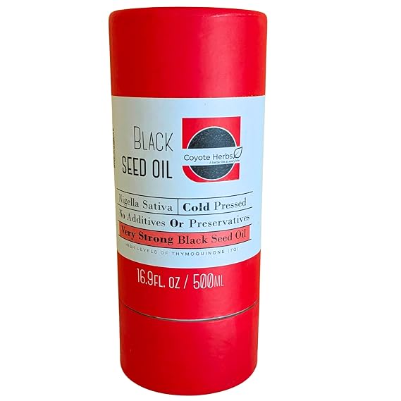 Organic Black Seed Oil 500ml | 100% Pure & Cold Pressed | Premium Nigella Sativa from Bangladesh | Supports Hair, Skin & Nails