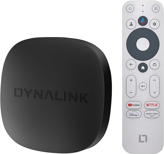 Google TV Box 4K Smart Android Box Compatible with Google TV and Netflix 4K