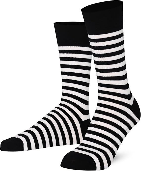 Mysocks Women Mens Socks - Cool Colourful Fancy Novelty Seamless Toe Crew Cotton Sock - Breathable Unisex Casual Dress Calf Socks