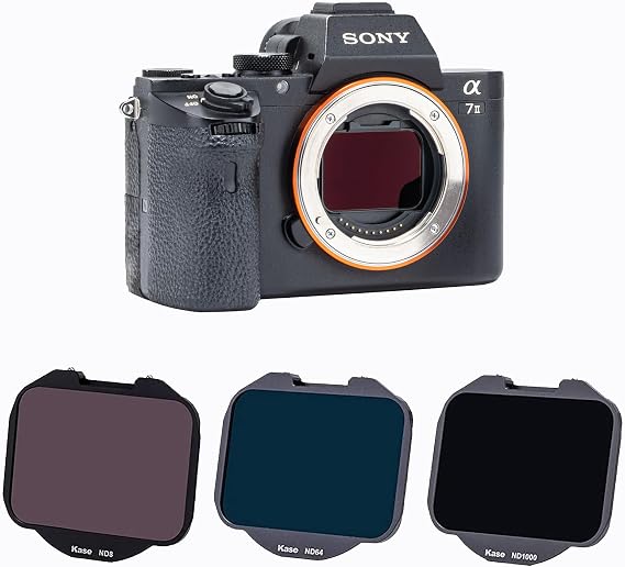 Kase 3 in 1 Clip-in ND Filter Kit for Sony Full-Frame Mirrorless Camera