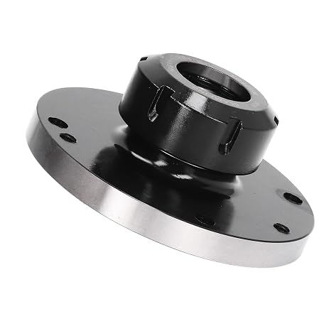 Hyuduo Collet Chuck, 125mm Diameter 7 Holes Mill Collet Chuck Lathe Tool for CNC Milling Engraving Machine Mechanical Equipment
