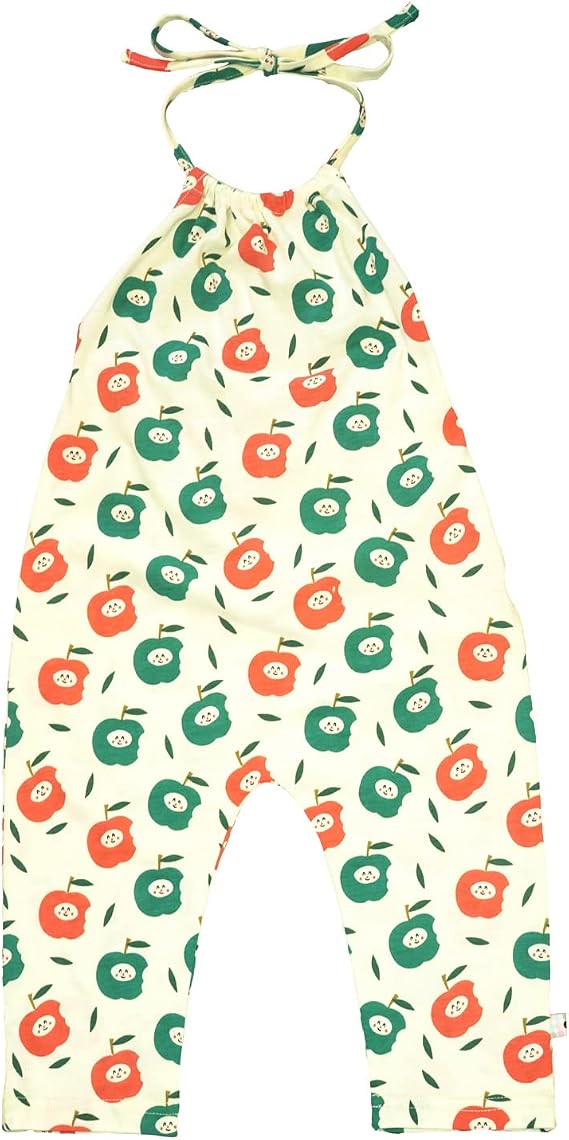 Babysoy Baby & Toddler Girl Pattern Prints Halter Romper Dress