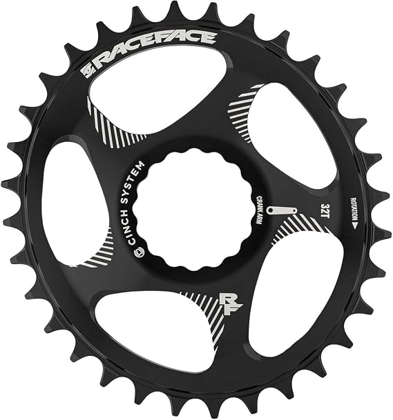 Race Face 91-5605 34 Direct Mount Oval 34T Black 10/11/12S