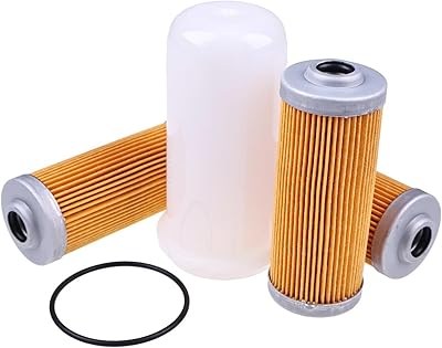 Fuel Filter with Bowl & O-ring Set M801101 Compatible with JD 655 755 770 850 855 950 1050 4210 4310 4400