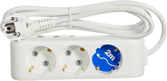 Viko Multi-Let Üçlü Priz Topraklı Kablolu Çocuk Korumalı 2 Mt
