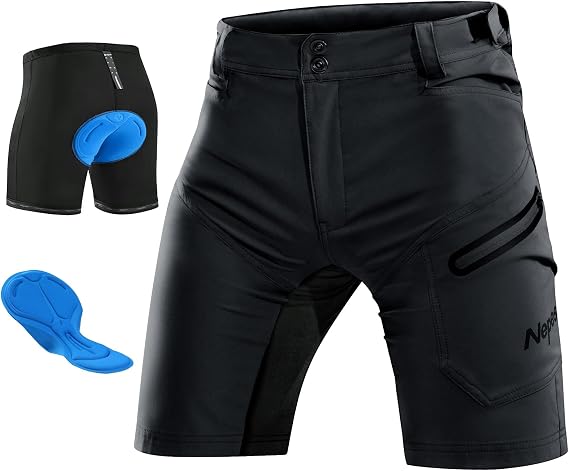Nepest Men's Mountain Bike Trousers 4-Way Stretch Quick Dry Cycling