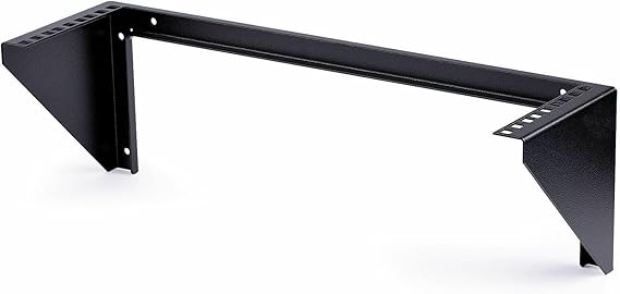 StarTech 3U Vertical Wall-Mount Rack Bracket, 19in, 150lb, TAA (RK319WALLV)