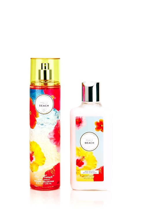 So French Maui Beach Set | Body Mist and Body Lotion
