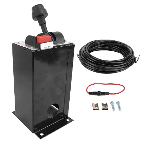 PTO Valve, Dump Truck Control Valve with PTO Switch, PTO Control Valve and Console Tower, Pneumatic Control for Hydraulic System Truck, 4 Gear Simple Operate