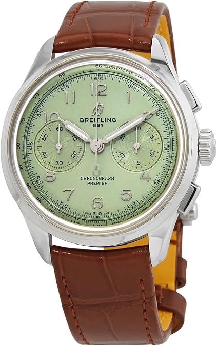Breitling Automatic Green Dial Men's Watch AB0930D31L1P1