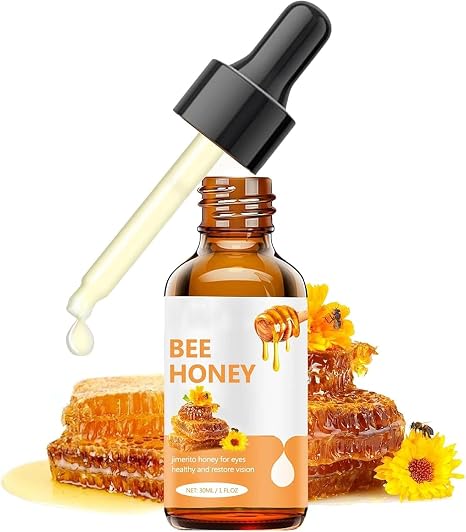 Jimerito Honey For Eye Jimerito Honey Eye Drops Bee Honey Eye Drops Jimerito Bee Honey for Eye Stingless Bee Honey Eye Drops Relieve Eye Fatigue and Dryness (1 Piece)