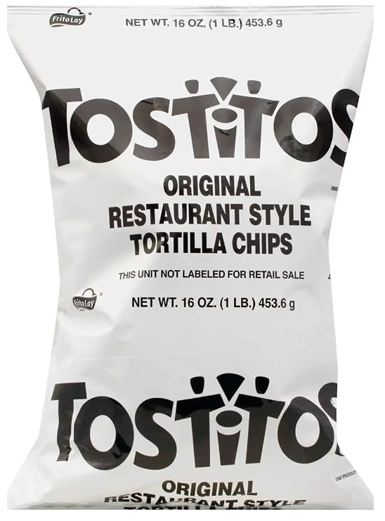 Tostitos Restaurant Style White Corn Tortilla Chips, 16 Ounce - 4 per case.
