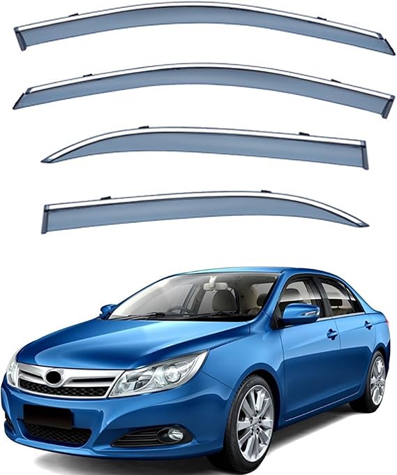 Window Visors Rain Guards for BYD Auto F3/F3R/G3/G3R/L3, Side Window Deflectors,Vent Visors Guard Deflector Shade Vent Shield