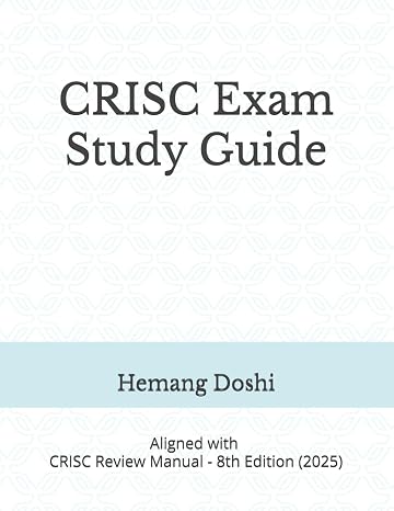 CRISC Exam Study Guide