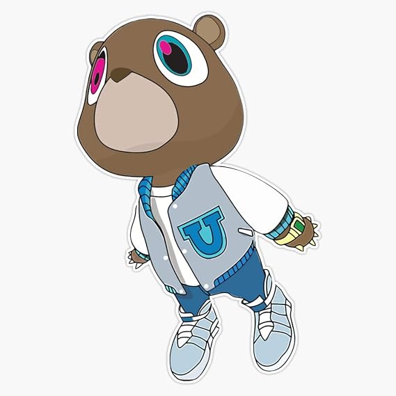 Kanye - Graduation Sticker Bumper Sticker Vinyl Decal 5"