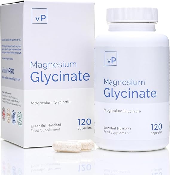 vP Vitality Pro Magnesium Glycinate Supplement, 120 Capsules