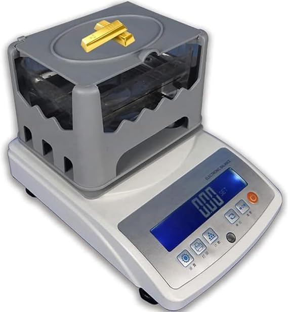 Gold Purity Tester Analyzer Jewelry Tool with K Value Density Measurement Precious Metals Testing Machine(1200A)