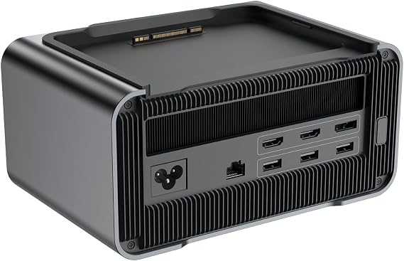 Khadas Mind Graphics Card RTX 4060 Ti Desktop GPU, 8GB GDDR6, External GPU Dock with Speakers for Laptop, Up to PCIe 4.0 x8, 128 GT/s, HDMI 2.1a2, USB41, Supports 4K & 8K Display via Thunderbolt 4/3