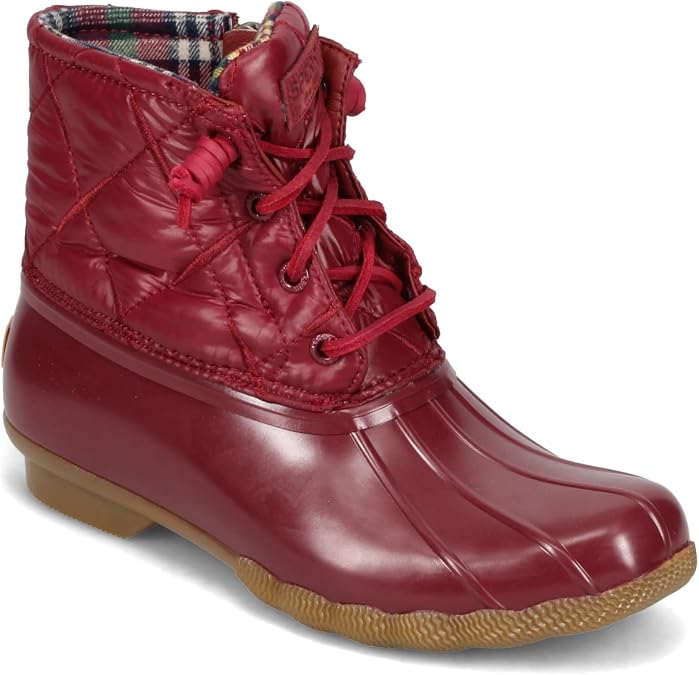 Sperry womens Saltwater Nylon QuiltRain Boot