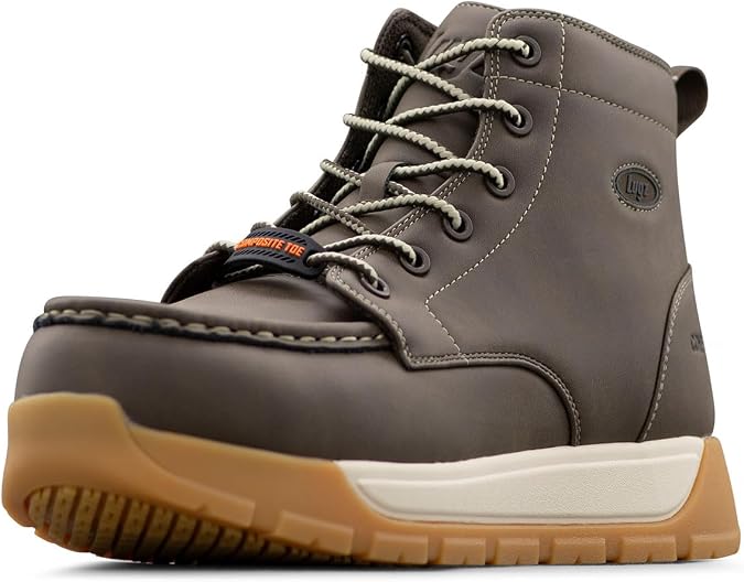 Lugz Men's Yard LX Composite Toe Work Construction Shoe