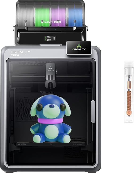 Creality K2 Pro Combo 3D Printer with CFS, 600mm/s, 300mm Build