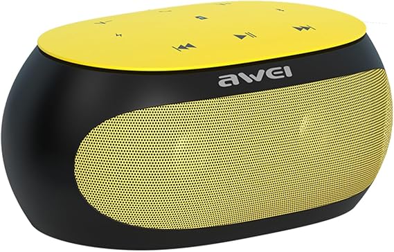 AWEI Portable Speaker Bluetooth,Wireless Bluetooth Speaker Stereo Sound, Bluetooth Wireless Speaker Support iOS System Battery Display Function, Speaker Be Suitable for Home, Outdoors, Travel