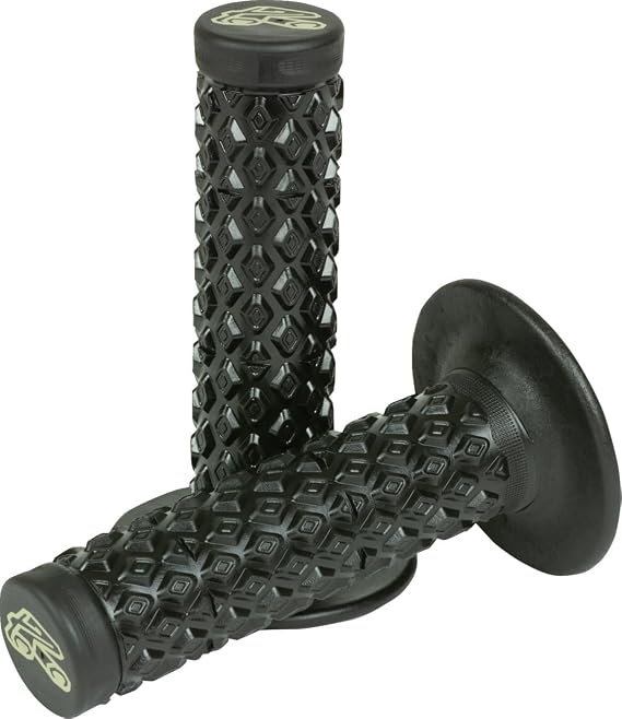 Renthal G196 Comfort Pattern, Black, Dual Compound Ultra Tacky MX/Enduro Grips
