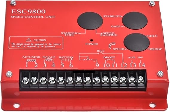 ESC9800 Speed Controller Control Board Generator Accessories RSV 7100 Actuator(ESC9800 24V)
