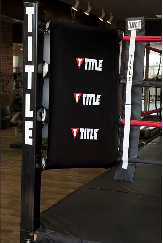 Title Boxing Pro Turnbuckle Corner Wraps Set - Corner Cushions, Boxing Ring Rope, Boxing Turnbuckle Covers, Boxing Ring Rope Cover, Rope Cover, Turnbuckle Cover, Boxing Ring Accessories