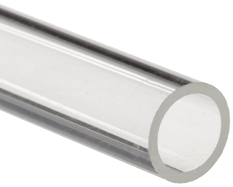 Tygon 2375 Plastic PVC Tubing, 3/8" ID, 5/8" OD, 1/8" Wall, 50' Length, Clear