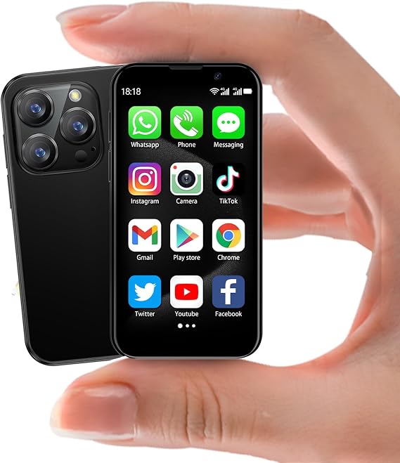 Mini Smartphone for Kid 3.0" Mini Android Phone World's Smallest Cell Phone