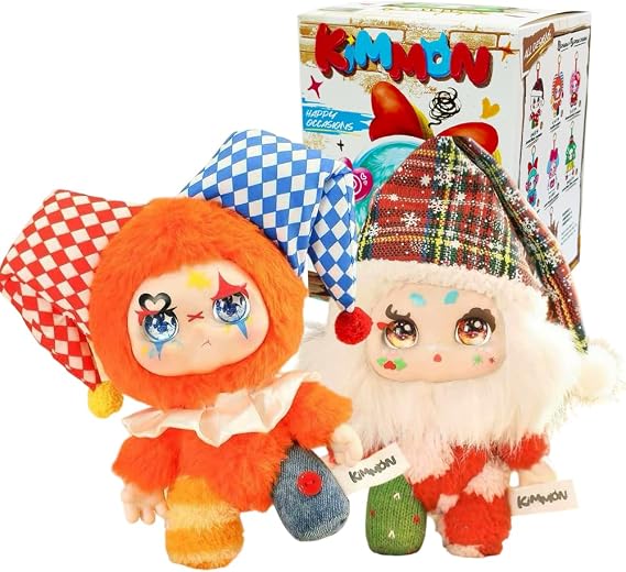 Kimmon ハッピーオケージョンシリーズ ぬいぐるみブラインドボックス8つのスタイルのうち1つ かわいいフィギュア コレクターズおもちゃ 誕生日プレゼント 1個-ブラインドボックス