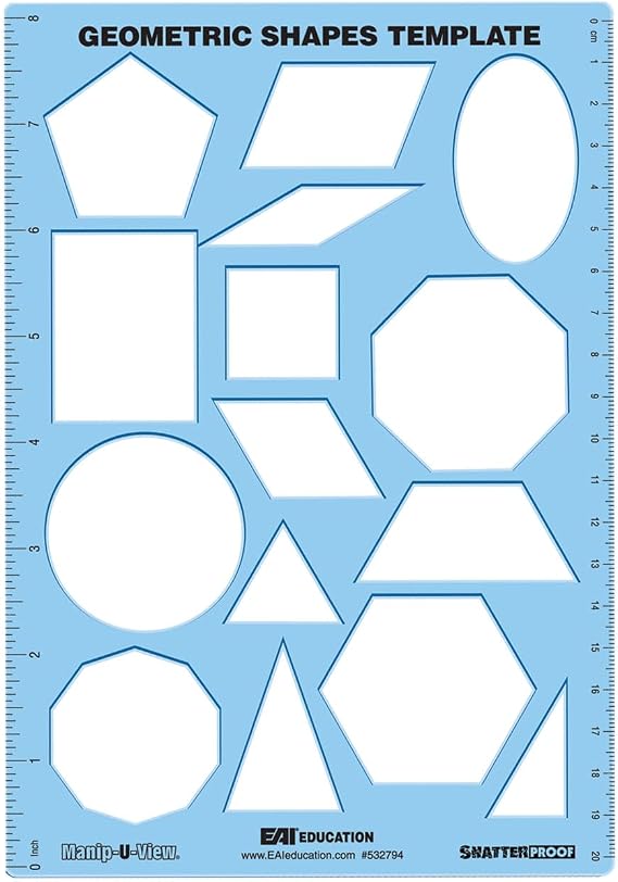 Geometric Shapes Template (Manip-U-View)