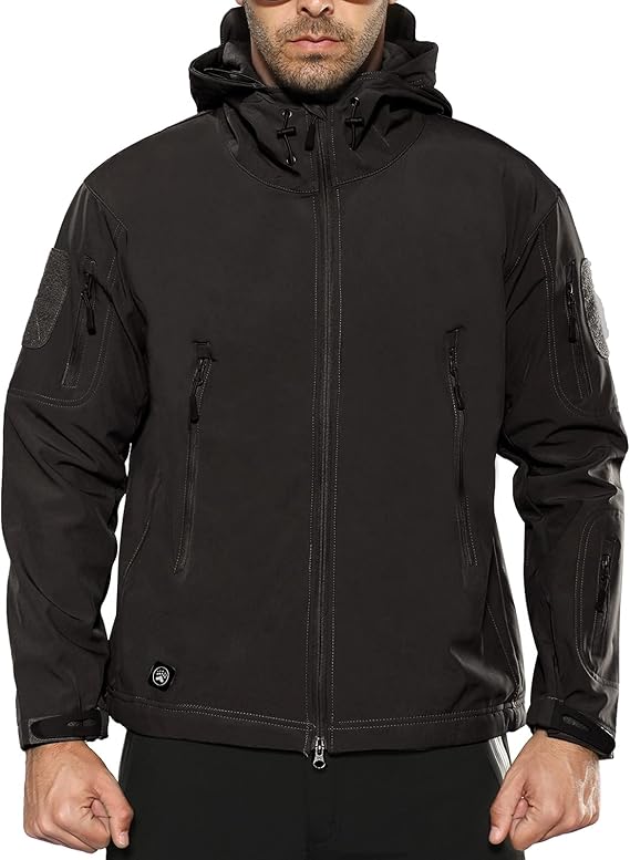 ANTARCTICA Men's Outdoor Waterproof Soft Shell Hooded Military Tactical Jacket