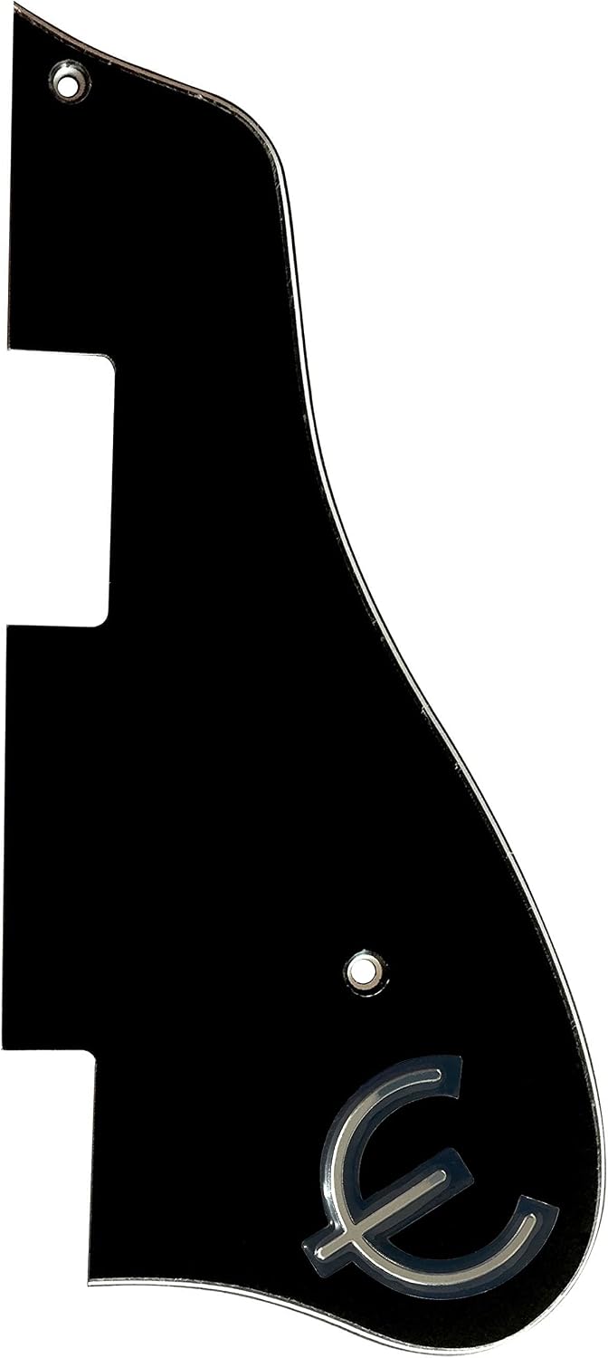 Epiphone 1964 Casino Style WMetalee Guitar Pickguard Parts 3 Layer Black