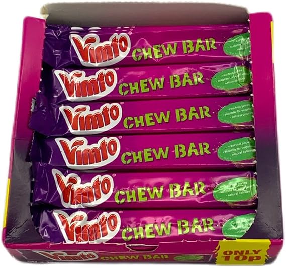 New Vimto Chew Bar x 1 Wholesale Box of 60