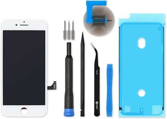 iFixit Screen Compatible with iPhone 8 - Repair Kit - White