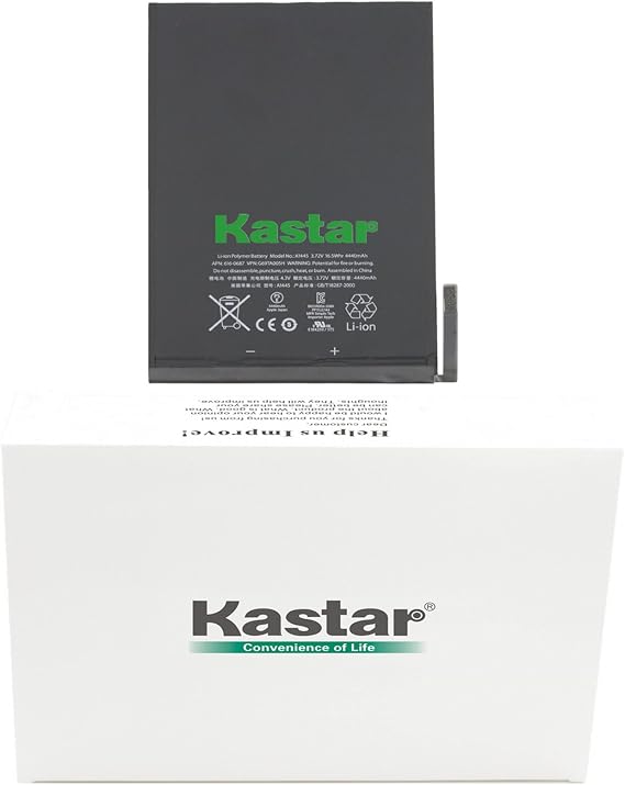 Kastar Internal Battery Replacement for iPad Mini1 (1st Generation iPad Mini) Fixes for 616-0627, 616-0633, 616-0688 and A1432, A1445, A1454, iPad Mini, iPad Mini Retina, iPad Mini WiFi